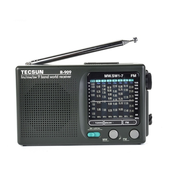 2020 Nyligen Tecsun R 909 R909 Radio Portable Radio FM / MW /