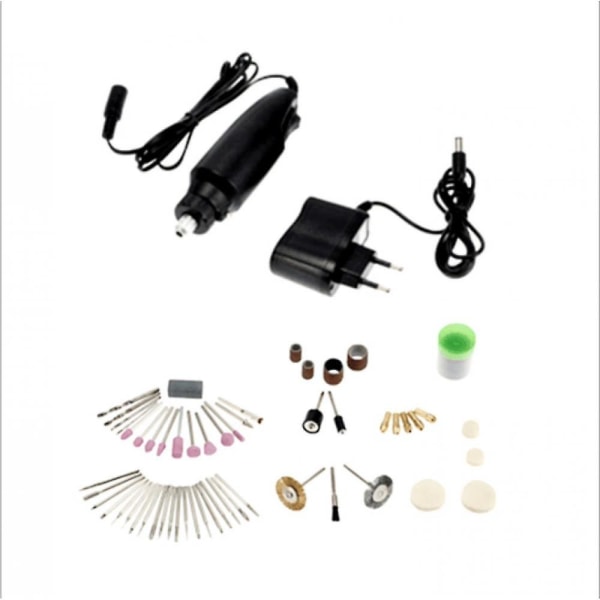 12v Miniatyr elektrisk handborr elektrisk slipmaskin Jade Pei