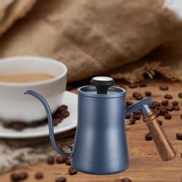Kaffebryggare Hand Kaffekanna Hushållskanna Mini Rostfri