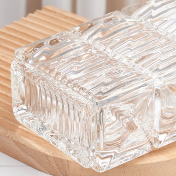 Ljus kristallvas, kristallvas i europeisk stil, Russo Flat Transparent