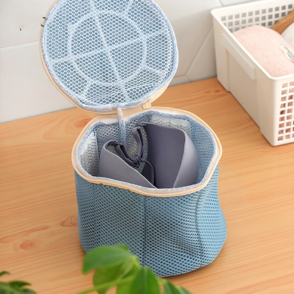 Tvättmaskin Mesh , Underkläder BH Care Bag, Blue