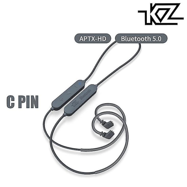 Kz Audio Kz - Aptx-hd Bluetooth 5.0 - Grå B/c/mmcx-kontakt