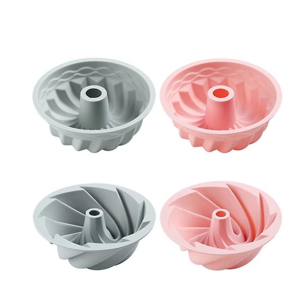 4-pack silikonformar 6 tums non-stick form