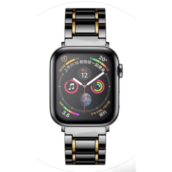 CASE+ Keramiskt band för Apple Watch Band Luxury Rostfritt