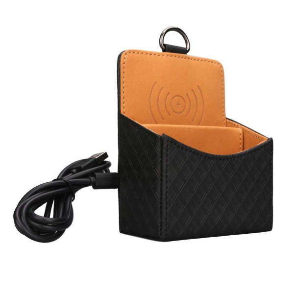 Auto Vent Outlet Trash Box Bil Mobiltelefon Hållare Förvaring