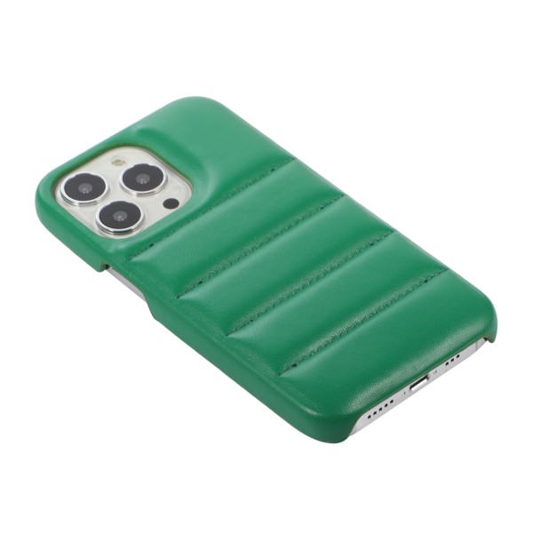 Tjock dunjacka PU- case för iPhone 12 / 12 Pro Dark Green 0a8c | Dark Green  | 320 | Fyndiq