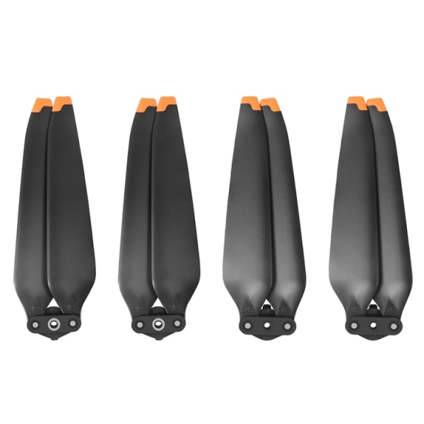 2 par 9453F-2 bullerreducerande propellrar för för DJI Mavic 3 Drones Orange paddelspets Quick Release Propellerblad 2 Pairs 9453F-2 (Orange)