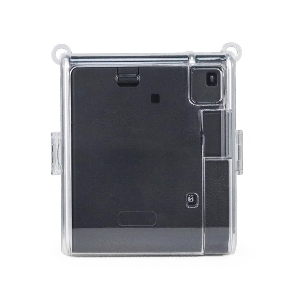 Skyddande case med rem för FUJIFILM Instax mini 40 Transparent