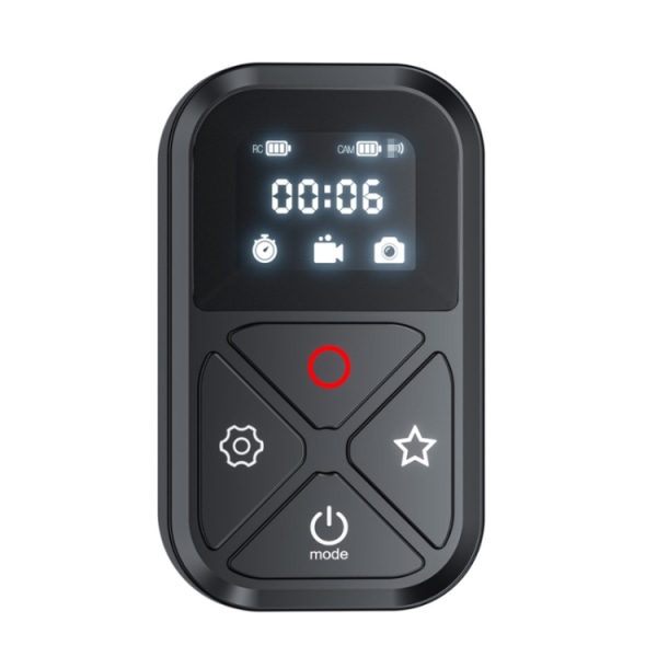 TELESIN T10 80m Bluetooth fjärrkontroll för GoPro Hero11 Svart / HERO10 Svart / HERO9 Svart / HERO8 Svart /Max For GoPro