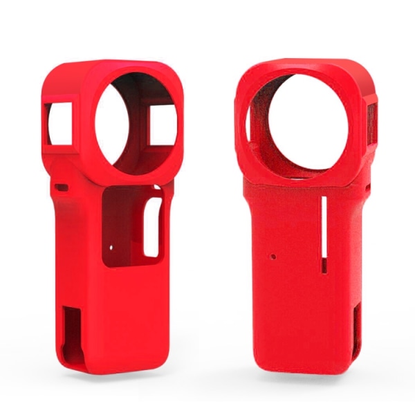PULUZ Case med cover för Insta360 One RS 1-tums 360 Edition Red