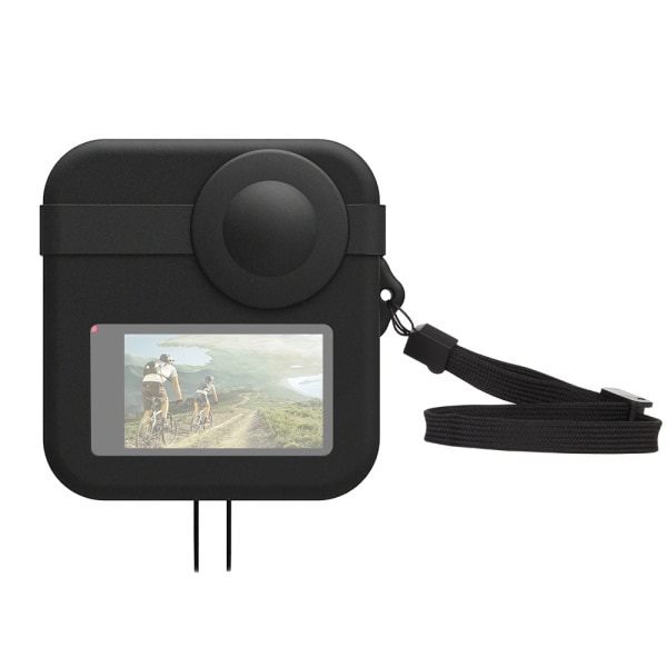 Dubbla linsskydd + Case för GoPro Max Black