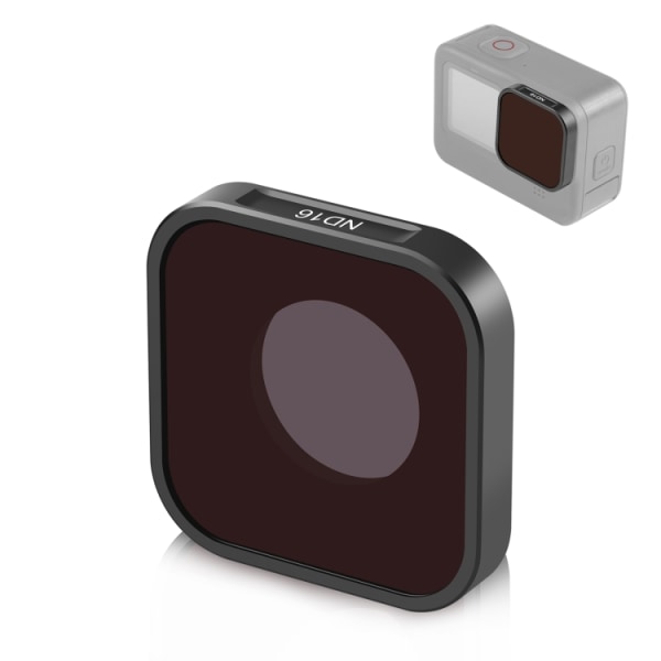 PULUZ Action Camera ND16 objektivfilter för GoPro HERO12 Svart /11 Svart /11 Svart Mini /10 Svart /9 Svart