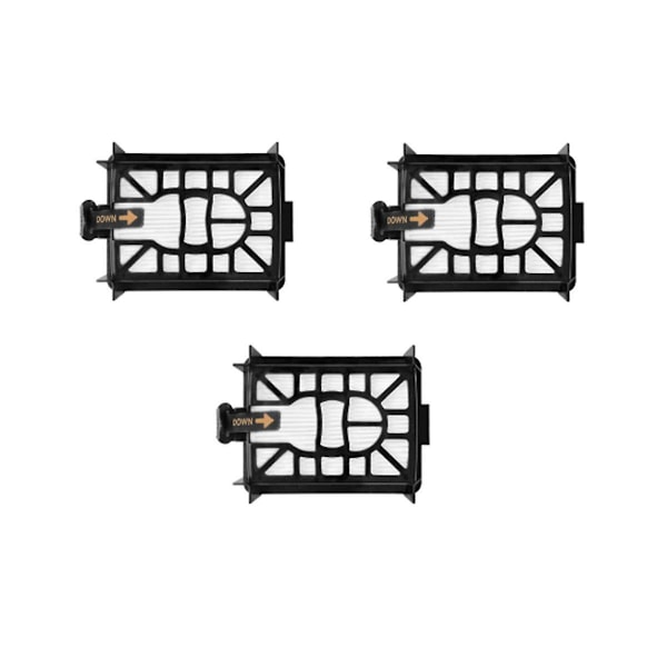 3 stk. erstatningsrullebørste egnet for Av2501ae/av2502ae Smart Sweeper tilbehør støvfilter