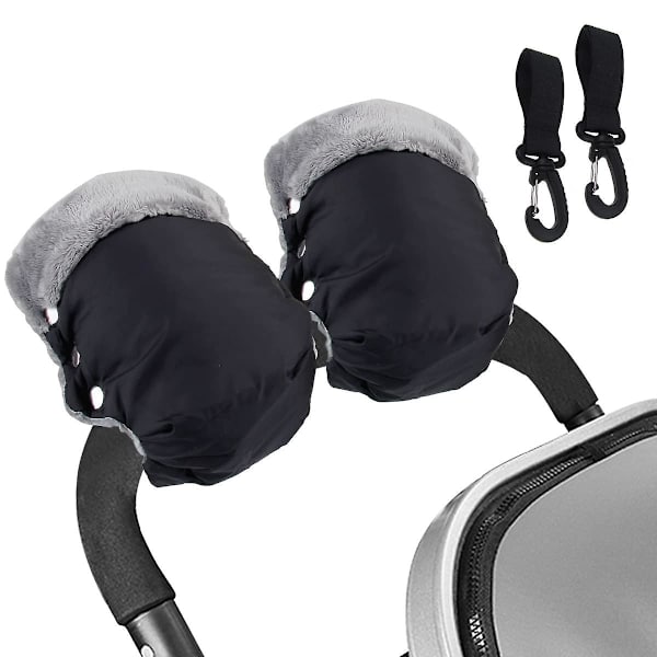 Handvärmare Barnvagn, Vantar Handmuff Med Varm Fleece Och Bomull Inuti