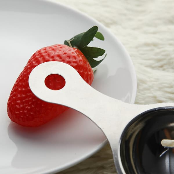 Äggula Separator, Rostfritt Stål Äggvita Separator, Diskmaskin Säker Köksbakverktyg, Silver Gulesil