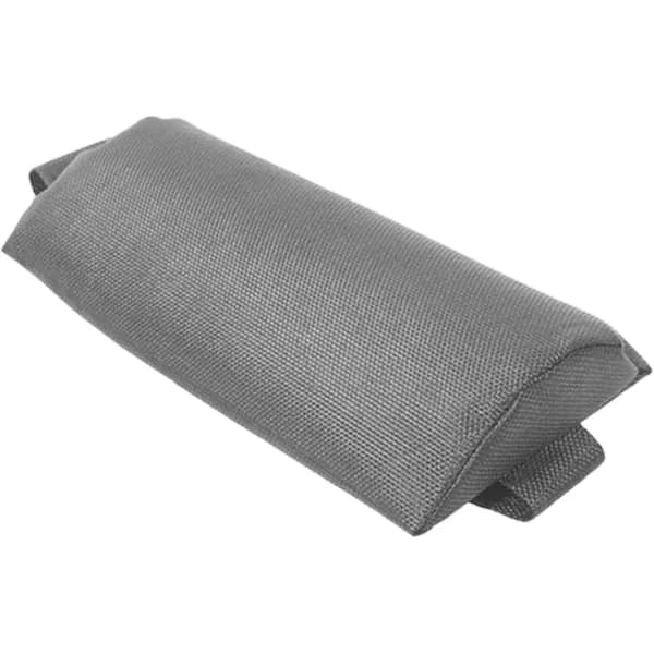 Vilstol Nackstöd Kudde Ergonomisk Avtagbar Teslin Nackstöd för Vilstol Solstol Grå 35 x 15 x 6 cm