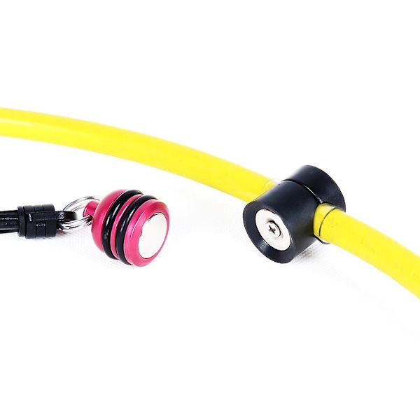 Scuba dykker regulator slangeholder anden trin blæksprutteholder klemme magnetisk justerbar slange