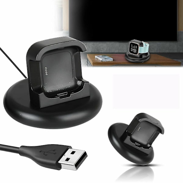 Fitbit Versa 2 Watch Charger Dock Charging Station Stand