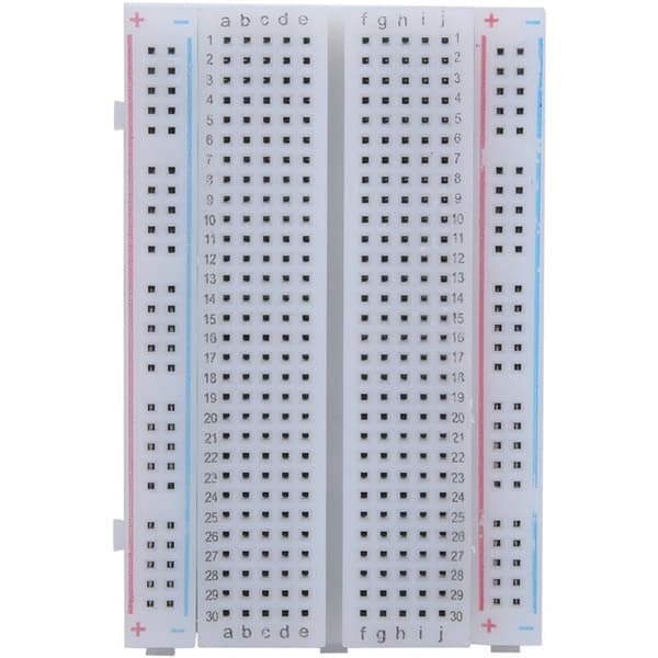 Gjenbrukbart PCB koblingsbrett, 400 festepunkter, 85 × 55 mm / 3,3 × 2,2 tommer, testbrett