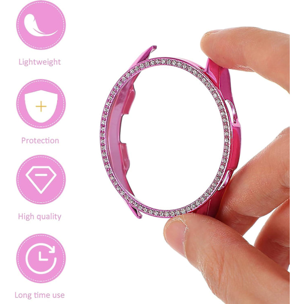 Galaxy Watch 3-fodral – Rhinestone Bling Bumper Cover (45 mm)