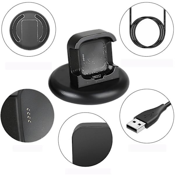 Fitbit Versa 2 -kellon lataustelakka