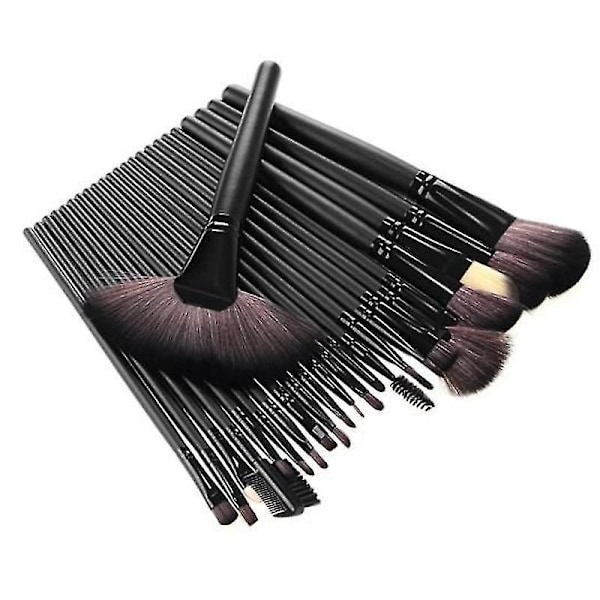 24x Makeup-borstar - Svart