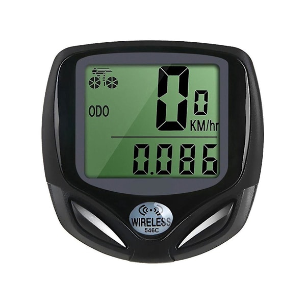 Sykkel trådløs vanntett magnet sensor sykkel speedometer digital kilometerteller multifunksjonell sykkel