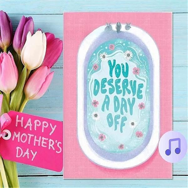 Morsdag Endless Mum, Mummy, Mamma! - Joker Greeting Prank Card (sequin + Sound), Den ultimate morsdagskort-spøken Tw