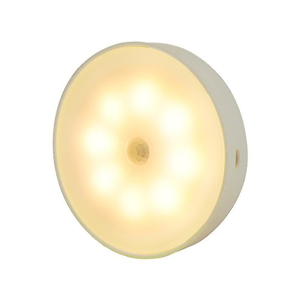 3 trådløse LED-sensorlys, oppladbare
