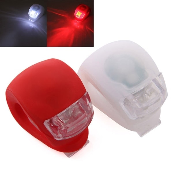 Bike Light / Bike Light 2-Pack (Red and White) multicolor