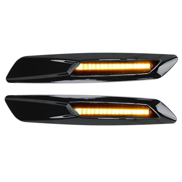 2 kpl Cat Turn Signal Light Led Car Dynamic Side Marker Blinker Light Signal Lamp For- E60 E61 E81 E