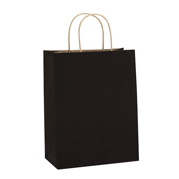 Marineblå Gaveposer 8,2x4,3x10,6 25 stk Papirposer, Papirgaveposer Med Håndtag, Papirindkøbsposer