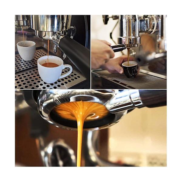 2 korvaa 51mm pohjaton portafilter suodatin korilla Ecp3420/ec155/bco430/ec260 espressokone