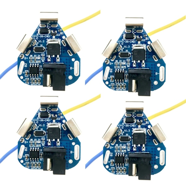 4x 3s 10.8v 12.6v 40a Bms 18650 Litiumbatteri-kort Bms for skrutrekker Shura Shurika Batteri 3s