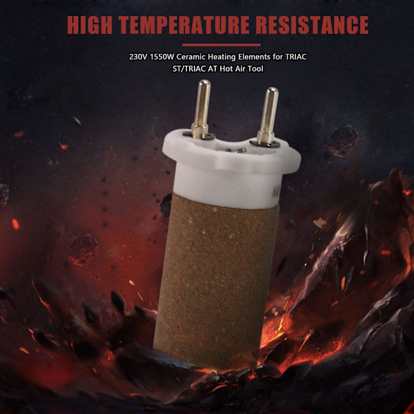 Ny 142.717 230v 1550w Keramiske varmeelementer for Triac St/triac At varmluftpistol