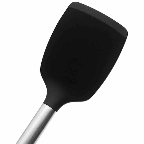 Silikonspatel, Non-Stick Spatel med Slits, Köksredskap i Silikon, Hög Värmebeständighet, BPA-fria, Perfekta för Matlagning
