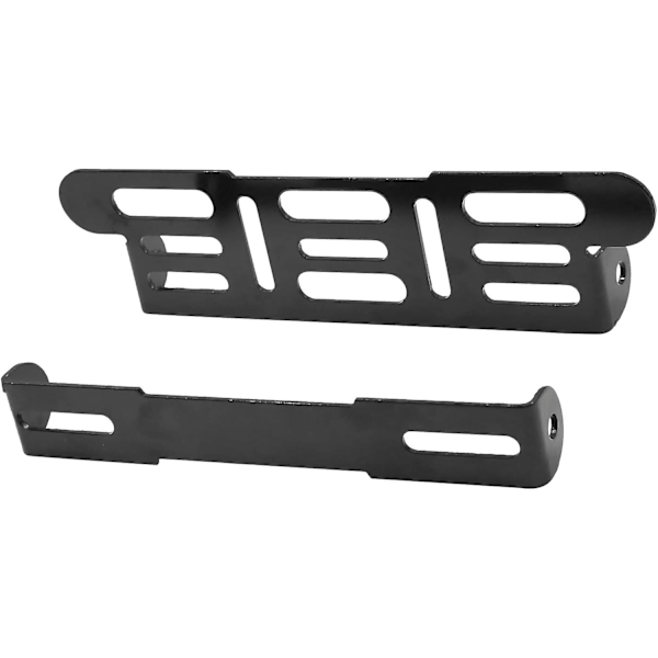 Motorcycle License Plate Bracket Adjustable Rear Bracket Frame Black