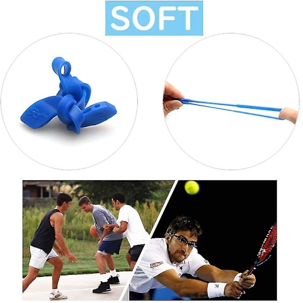 Brillerem med anti-skli silikon, øyereim, sportsbriller, elastisk