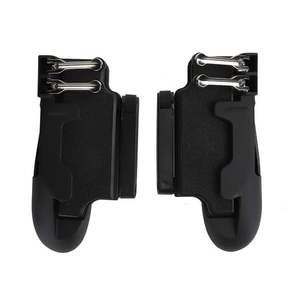 1 par universel tablet-spilcontroller med 6 fingre, spilcontrollerholder