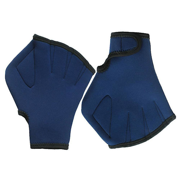 1 Double Fin Swimming Gloves Training Fit Paddle Diving