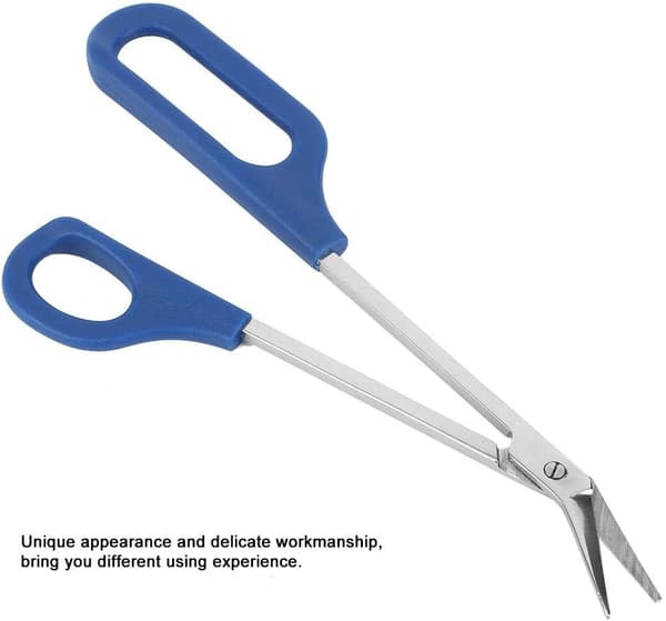 Neglesaks med lang nese for tykke tånegler Ergonomisk rustfritt stål