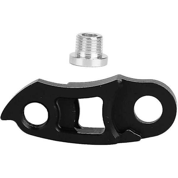 Bicycle Bike Rear Derailleur Hanger, Aluminum Bicycle Rear Derailleur Hanger Extension Frame Gear Tail Hook Extender(1pc, Black)