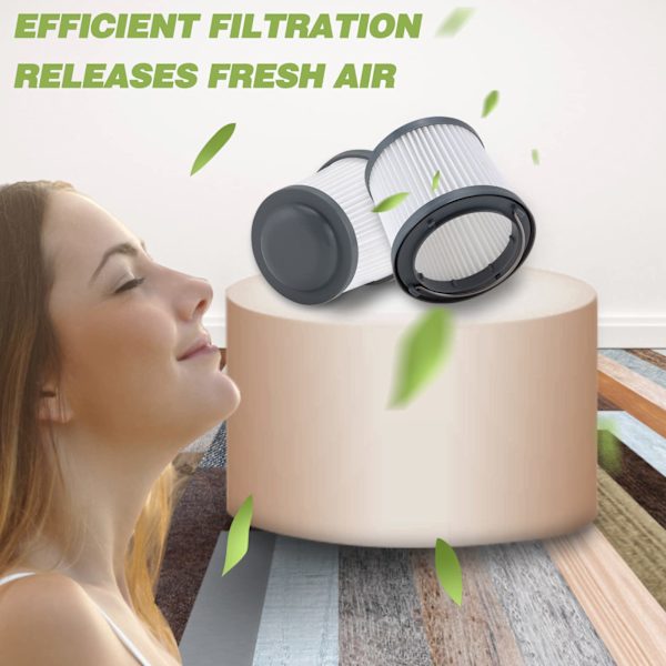 4 stk. Pvf110 erstatningsfilter til ledningsfri 2000pl, Phv1810 og 2020fl, 2020flfh, 1620flfh Flex håndstøvsuger