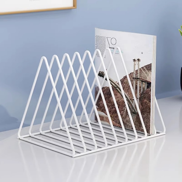 Tidningsställ Modern Tidningsställ Tidningsställ Bokställ Tidningsställ Tidningsställ Metall Tillverkad (Vit)