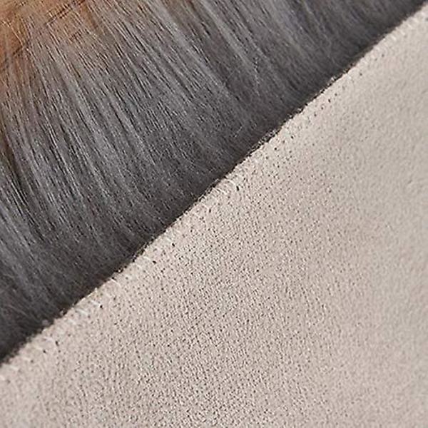 Fuskfårskinnsmatta Imitation Fleece Matta Fluffy Mjuk Långhårig Dekorativ Stol Kudde Soffa