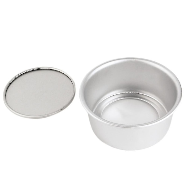 2018 Let og handy 16,5x16,5x7,5cm 6 tommer aluminiumlegering rund kageform kageværktøj bageværktøj bageform bageværktøj