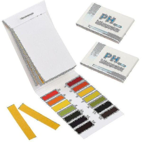 2 kpl Litmus Ph 1-14 -testiliuskapaperia, 80 liuskaa