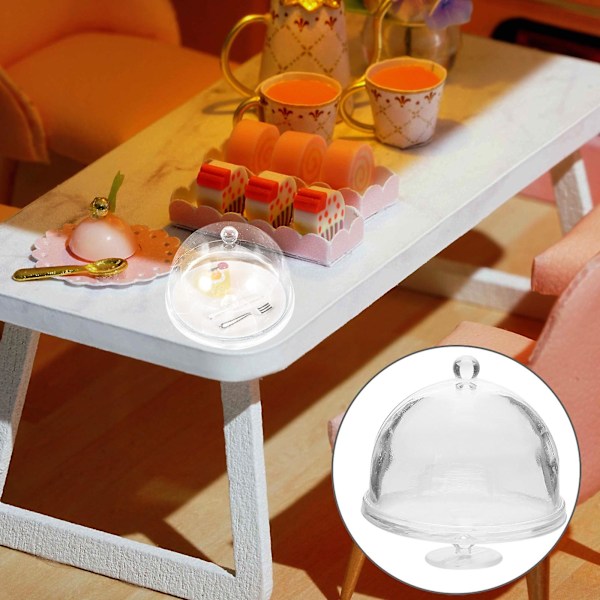 10 kpl kakunpidin kansi minikakkulautanen jalusta kupolikansi cupcake-torni jalusta alkupalatarjotin cupcake-jalusta kakunpidin kupoli