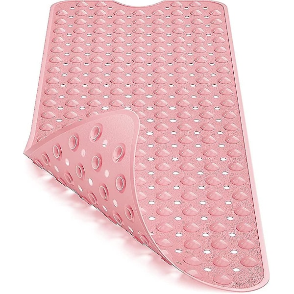 Bathtub Mat, Extra Long Non-slip Bath Mat With 200 Suction Cups Bathtub Anti-slip Mat Mach  Gift