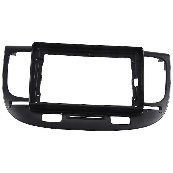 Bilstereofasccia för Rio2 2 2005-2011 Instrumentpanel Ombyggnad Stereo 9 Tums Bilstereofasccia Panel Trim Kit(b